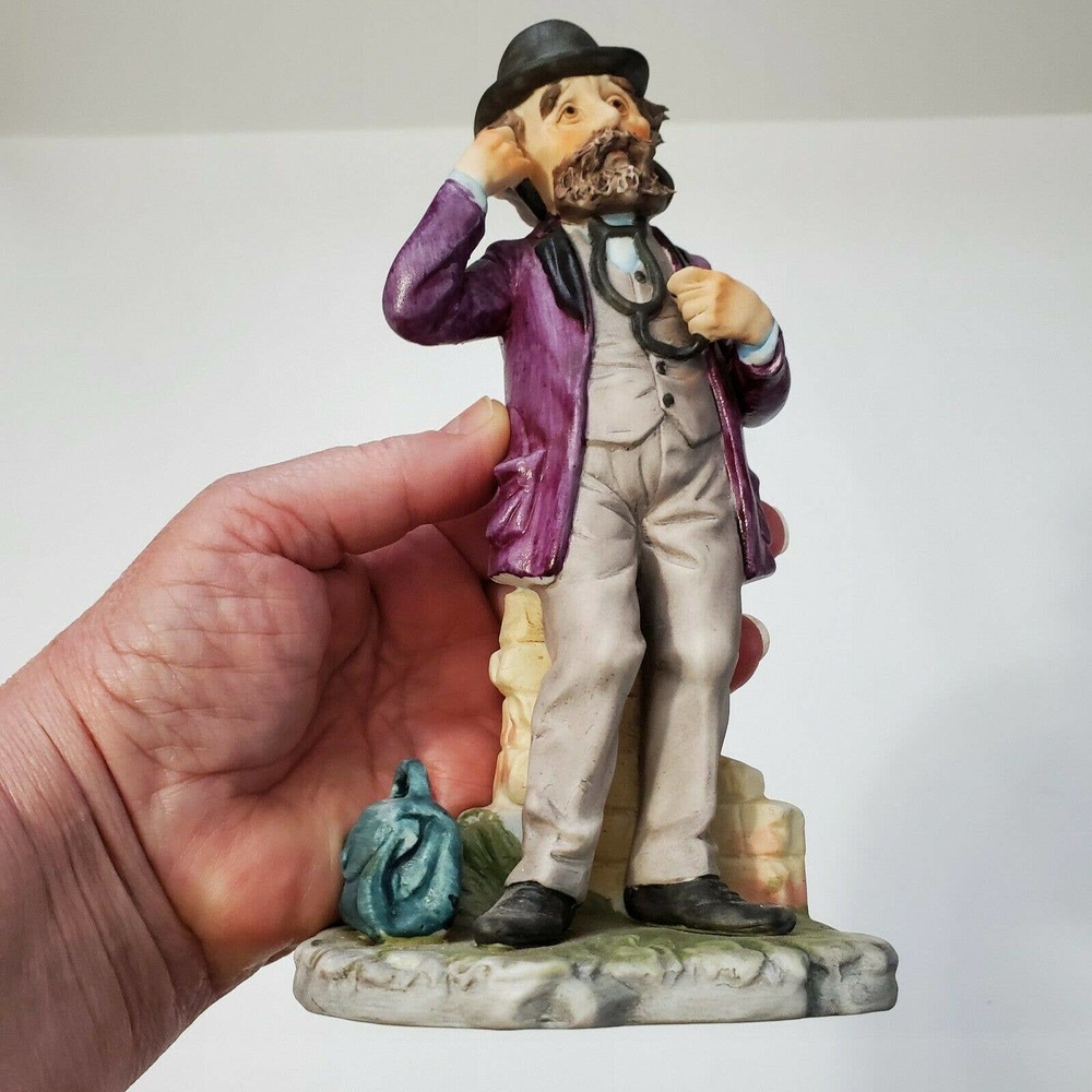 Vintage Country Doctor Figurine by Seymeun Mann